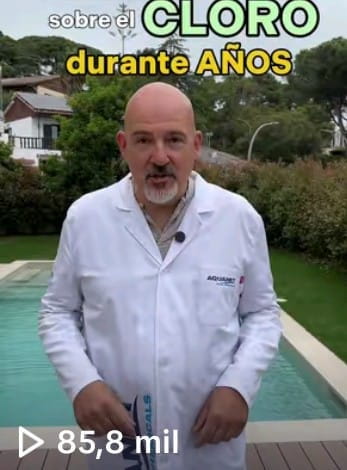 Captura de v&iacute;deo viral creado para Aquanet